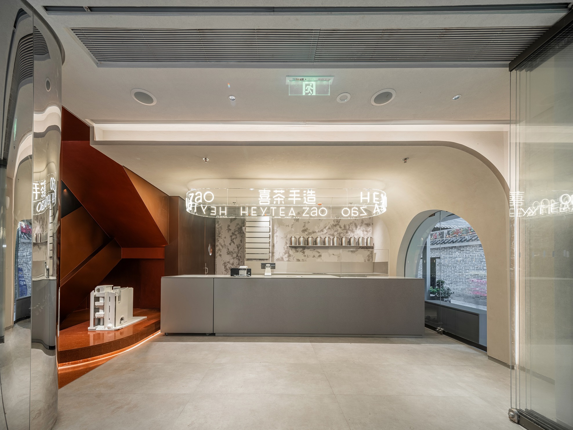 重新定義靈感茶飲空間，喜茶全球首家手造店落戶深圳南頭古城！|餐飲界