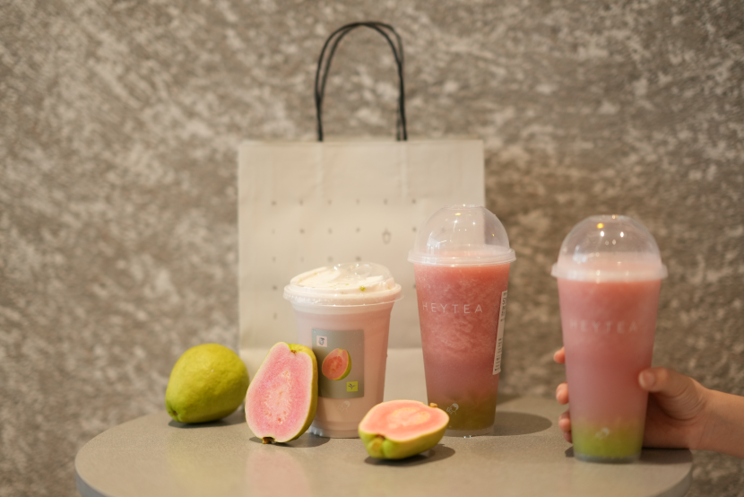 喜茶芭樂(lè)系列應(yīng)季切換紅心芭樂(lè)，持續(xù)帶來(lái)差異化的風(fēng)味創(chuàng)新